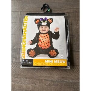 NWT 2B Incharacter‎ Mini Meow Costume Size 12/18 months